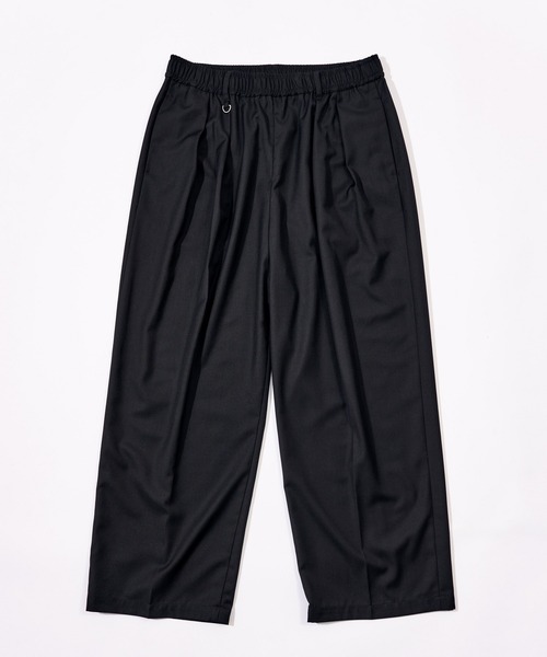 WETTEMPT スラックス L WETTEMPT スラックス 2 TUCK WIDE SLACKS / ツータックワイド