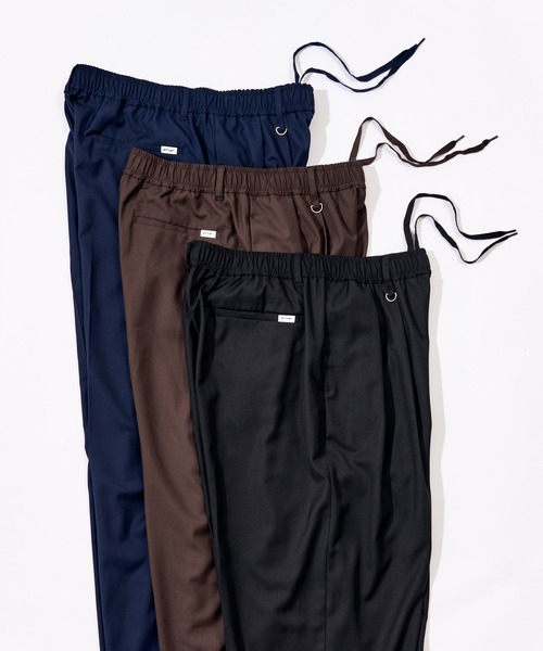 WETTEMPT スラックス L WETTEMPT スラックス 2 TUCK WIDE SLACKS / ツータックワイド