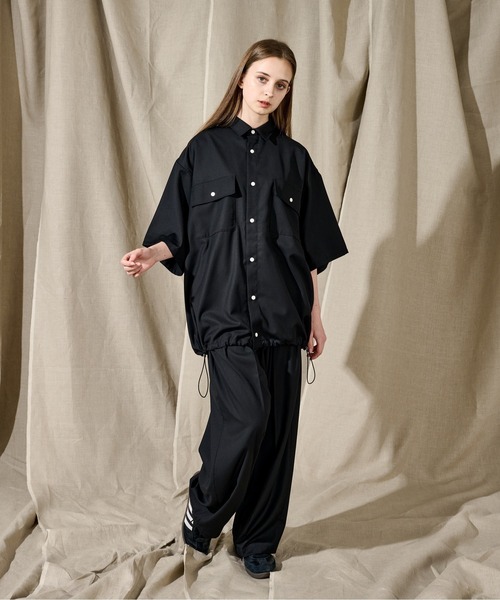 WETTEMPT スラックス L WETTEMPT スラックス 2 TUCK WIDE SLACKS / ツータックワイド