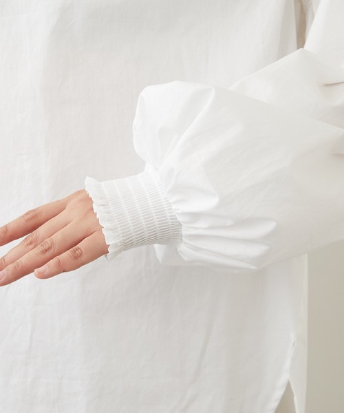 Whim Gazette 「Whim Gazette」 長袖ブラウス FREE ブラック