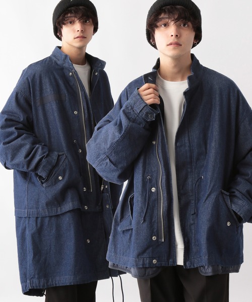 RAGEBLUE（レイジブルー） モッズコート X-LARGE ネイビー メンズ