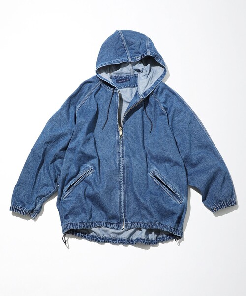 「NAUTICA」 デニムジャケット LARGE ネイビー メンズ