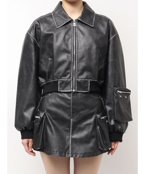 GYDA LOS ANGELESスーベニアブルゾン 新品 LOS ANGELESスーベニアブルゾン[品番：MKSW0052567]｜GYDA（ジェイダ