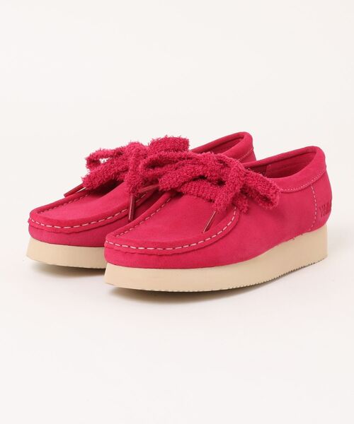 クラークス ワラビー（Clarks）（色：ピンク系）のおすすめ人気