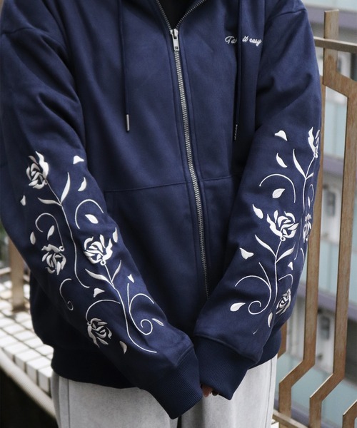 シ*ス様 HUF パーカー 花柄 薔薇 バラ 総柄 刺繍ロゴ XL 黒 楽天市場】パーカー 薔薇の通販