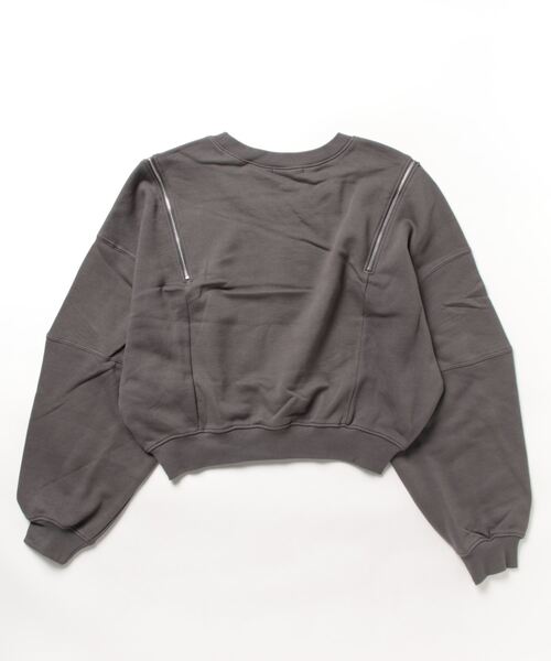 「EMODA」 スウェットカットソー FREE ブルー レディース_画像2