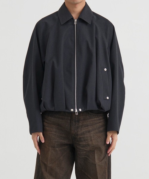 ブルゾン アウター BALOON ZIP UP JACKET メンズの画像