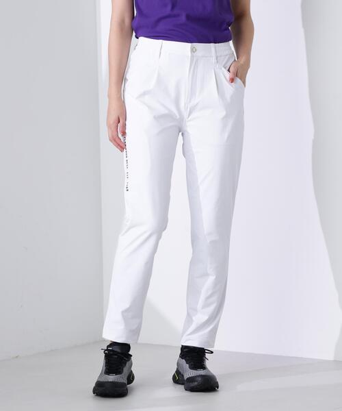 パンツ 「PING APPAREL」全方向ストレッチ ダブルフェイステーパードパンツ 「GOLD」 (LADIES) レディースの画像