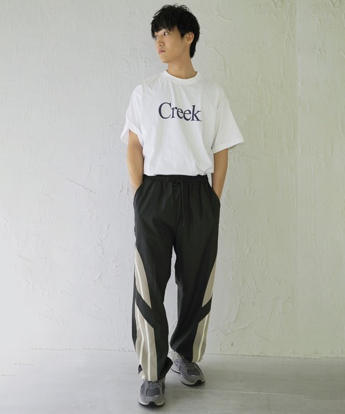 Beno（ビーノ） パンツ ナイロンライントラックパンツ シャカシャカ