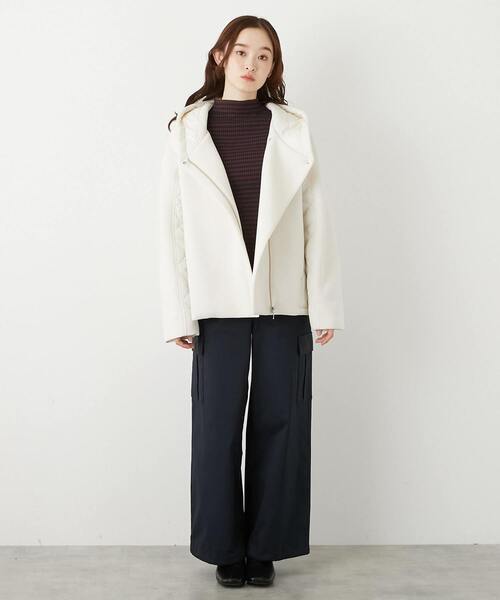 Lourmarin（ルールマラン） コート アウター 「ダンボール×中綿切替