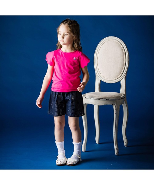 「Tartine et Chocolat」 「KIDS」半袖カットソー 100 ホワイト キッズ_画像2