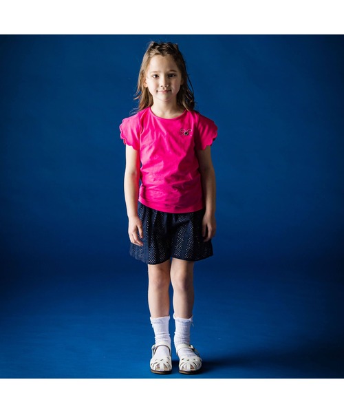 「Tartine et Chocolat」 「KIDS」半袖カットソー 100 ホワイト キッズ_画像5