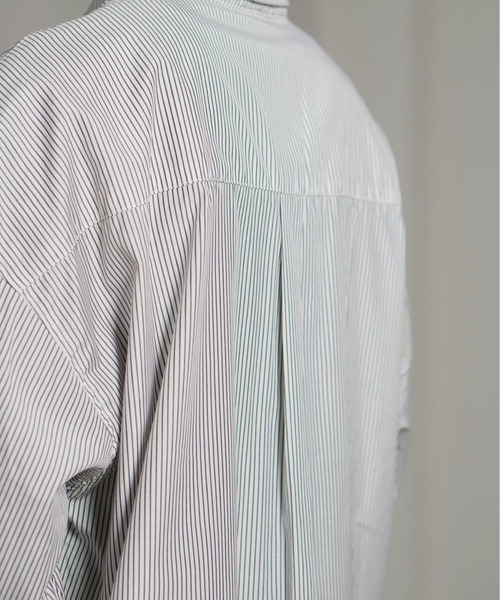 Chikashitsu+（チカシツプラス） シャツ 「Chikashitsu +」cropped