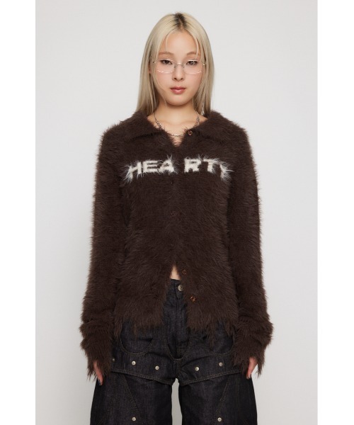 LAGUA GEM（ラグアジェム） ニット セーター CRASH POINT SHAGGY