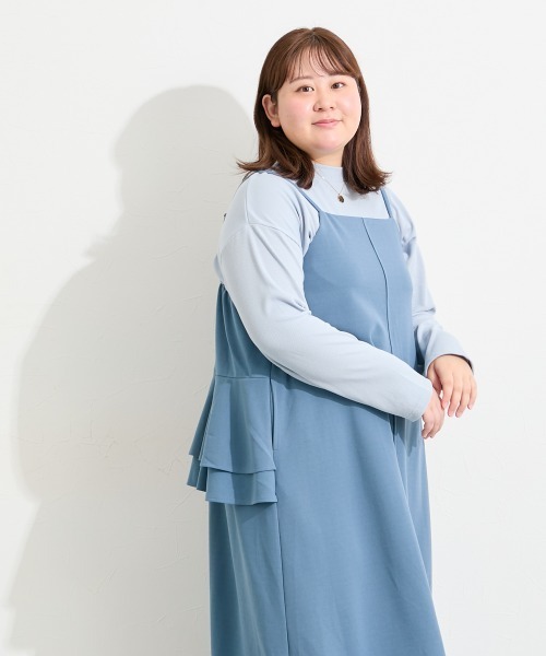 SMILELAND ワンピース 「大きいサイズ」2点セット（よく伸びるデザイン