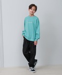 ワイドパンツ パンツ あったかスゴラクストレッ...の詳細画像5