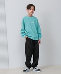 ワイドパンツ パンツ あったかスゴラクストレッ...の詳細画像4