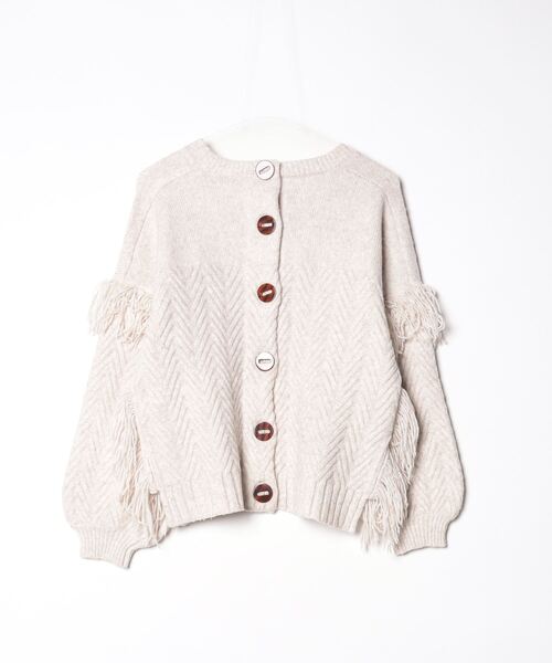 「Torrazzo Donna」 長袖ニット - ベージュ レディース_画像2