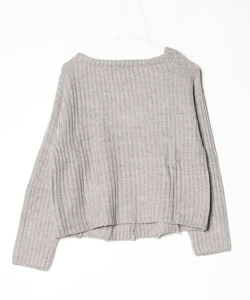 「Chico」 長袖ニット FREE グレー レディース_画像2