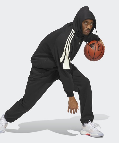 adidas（アディダス） パーカー バスケットボール スリーストライプス