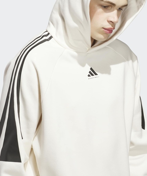 adidas（アディダス） パーカー バスケットボール スリーストライプス
