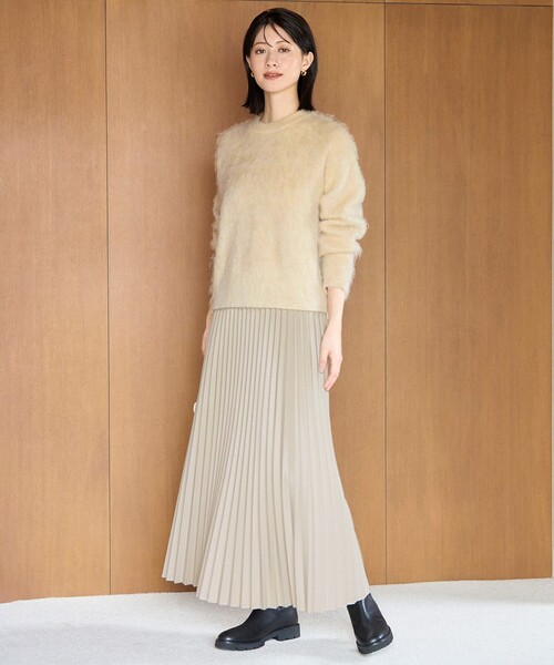 UNFILO（アンフィーロ） スカート 「野呂佳代さん着用」フェイクレザー