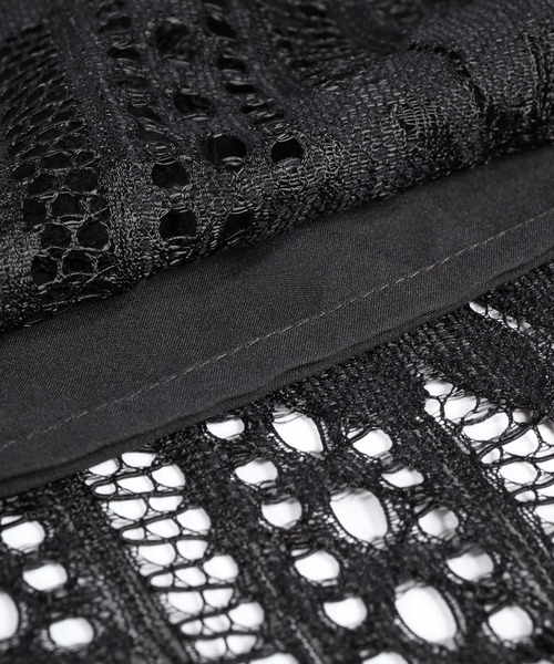 「DRESS PLUS」 半袖ワンピース L ブラック レディース_画像2