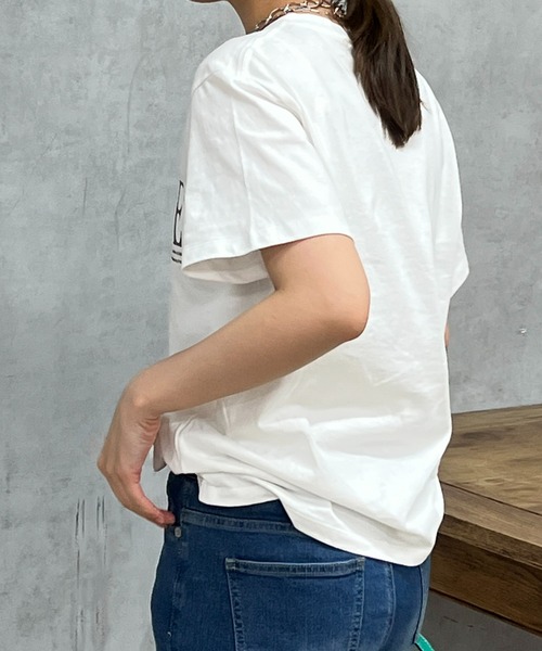 「un dix cors」 半袖Tシャツ FREE ベージュ系その他 レディース_画像6