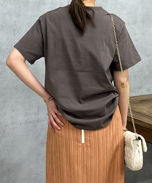 「un dix cors」 半袖Tシャツ FREE ベージュ系その他 レディース_画像8