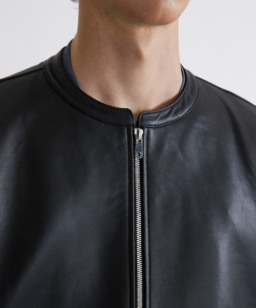 UNITED TOKYO（ユナイテッドトウキョウ） レザーブルゾン 1 ブラック
