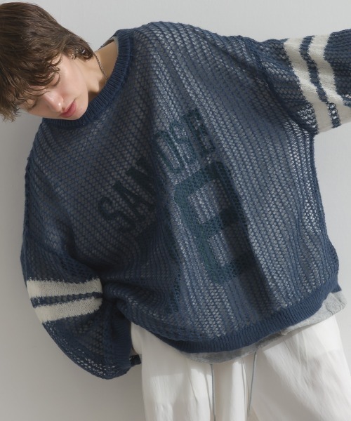 美品45R リネン100% レース 透かし編み プルオーバーカットソー Tシャツ 美品45R リネン100% レース 透かし編み プルオーバーカットソー T