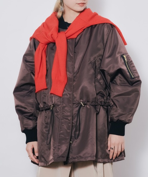 プラステ■MA-1ブルゾン（中綿あり■サイズ S PLST - 《美品》PLST MA-1ブルゾン 中綿入りの通販 by GW中発送休☆af