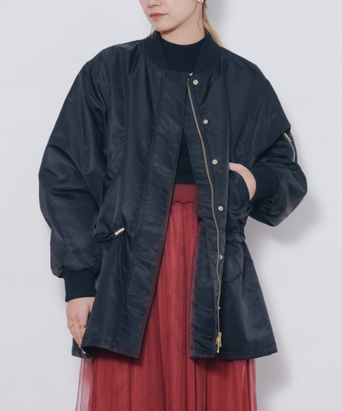 DOLLUPOOPS（ドールアップウップス） ma1 ma-1 中綿ドルマンMA-1