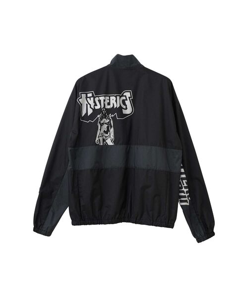希少✨ヒステリックグラマー　レア 初期　ビッグロゴ入り ブルゾン HYSTERIC GLAMOUR - ライダースブルゾン / ブラック | Tempt
