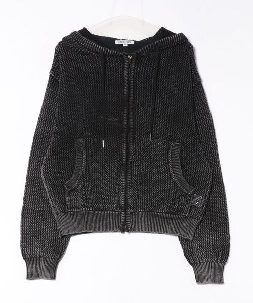 BENDER TOKYO スマホショルダー パーカー ヴィンテージウォッシュ加工
