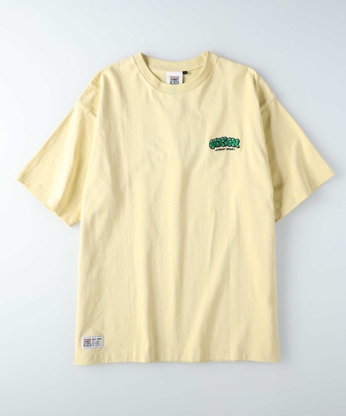 「VISION STREET WEAR」 半袖Tシャツ M イエロー メンズ_画像4