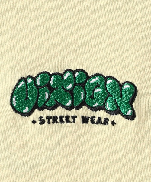 「VISION STREET WEAR」 半袖Tシャツ M イエロー メンズ_画像5