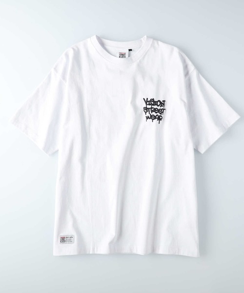 「VISION STREET WEAR」 半袖Tシャツ M イエロー メンズ_画像9