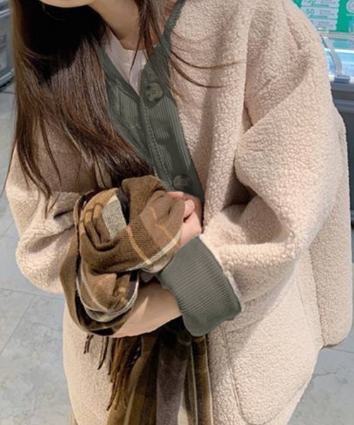 VANSON バンソン ボアコーデュロイ Sサイズ ジャケット 女性にも VANSON バンソン ボアコーデュロイ Sサイズ ジャケット 女性にも