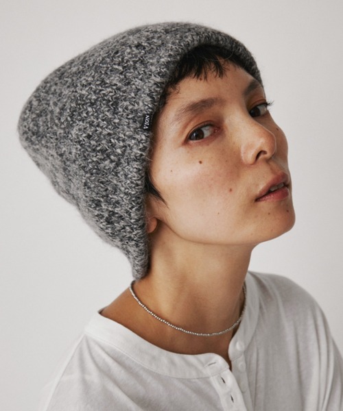 VION ニット帽 ニットキャップ Melange Knit Beanie / メランジニット
