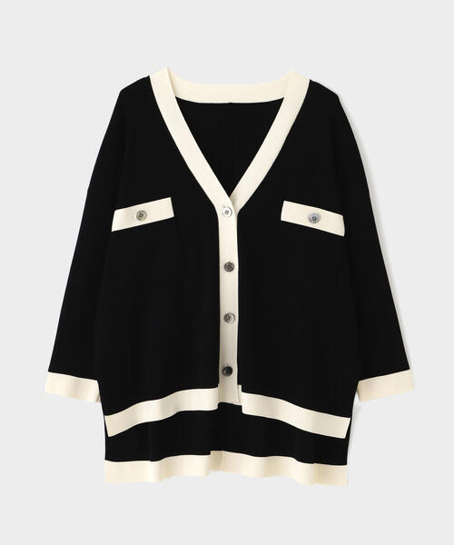 LE PHIL（ル フィル） カーディガン オーバーサイズニットジャケット