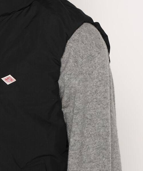 Danton（ダントン） ダウンベスト M ブラック メンズ : ZOZOTOWN Yahoo