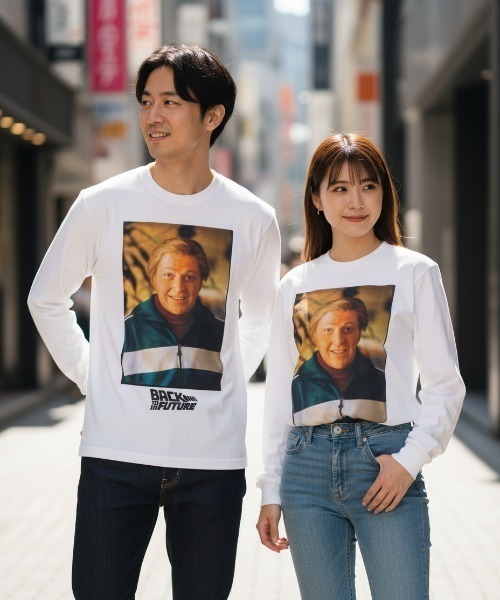 minius tシャツ 「バック・トゥ・ザ・フューチャー」ロンT 長袖Tシャツ