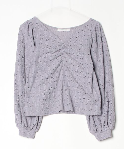 archives（アルシーヴ） 長袖カットソー M ブルー レディース