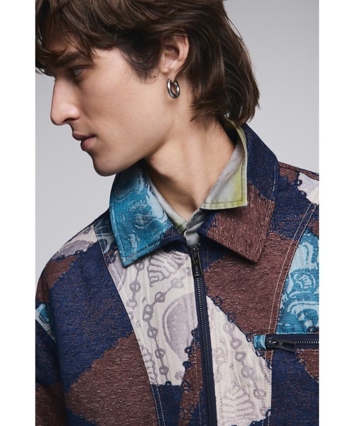 Desigual（デシグアル） チェスターコート コート パッチワーク