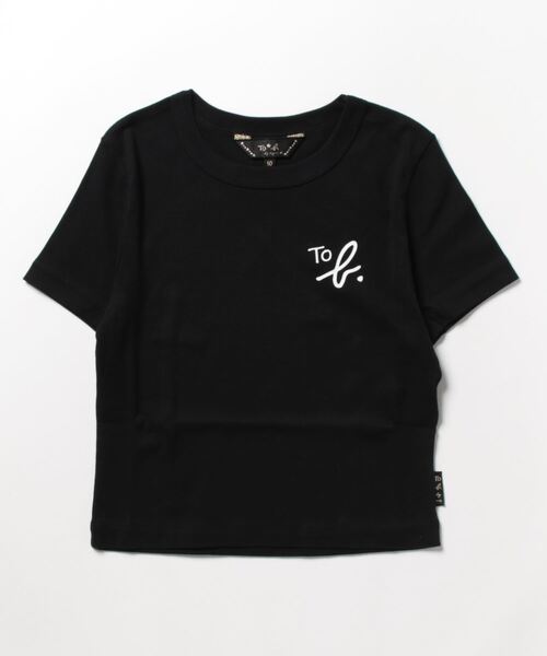 「To b. by agnes b.」 半袖Tシャツ 38 ブラック レディース_画像2