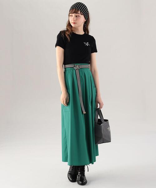 「To b. by agnes b.」 半袖Tシャツ 38 ブラック レディース_画像4