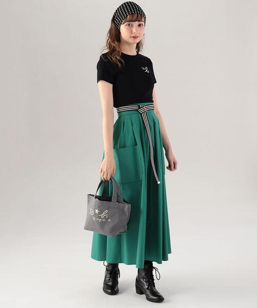 「To b. by agnes b.」 半袖Tシャツ 38 ブラック レディース_画像5