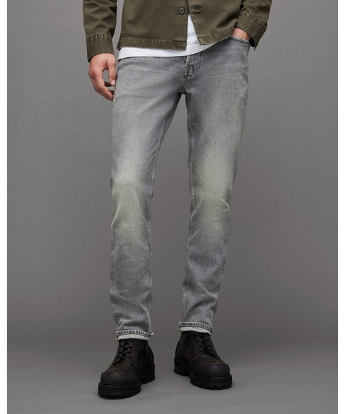 「ALLSAINTS」 デニムパンツ 32/30 グレー系その他 メンズ_画像4