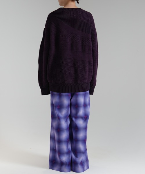 「.ENDRECHERI.」 長袖ニット FREE ベージュ メンズ_画像9